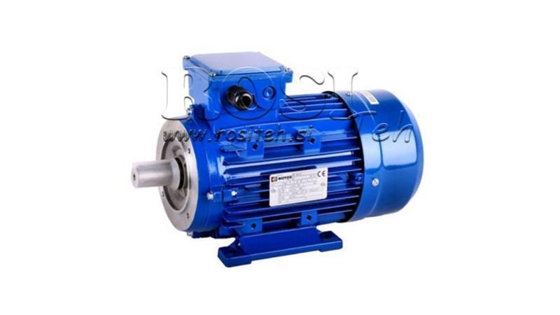 1,5kW-ELEKTRO MOTOR MS100L-6_945vrt 3Faz nogice prirobnica-B14